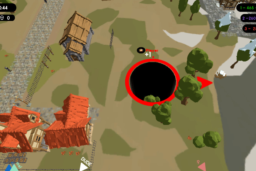 Bild från Hole.io