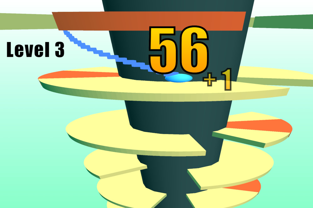 Bild från Helix Jump 2