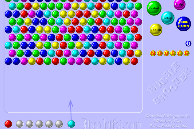 Bild från Bubble Shooter