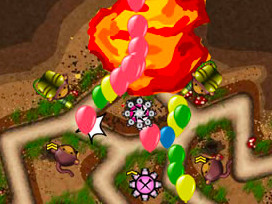 Bild från Bloons tower defense 4