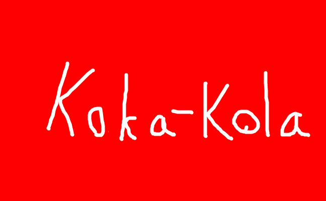 Colans förra loggo.