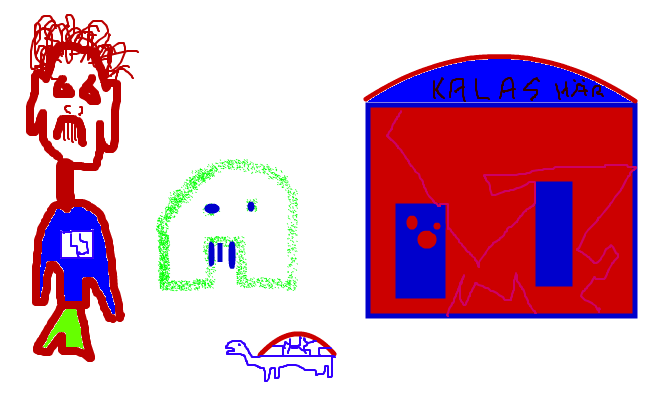 kalas och sköldpadda