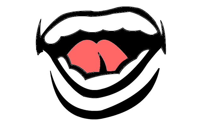 Undead mouth.