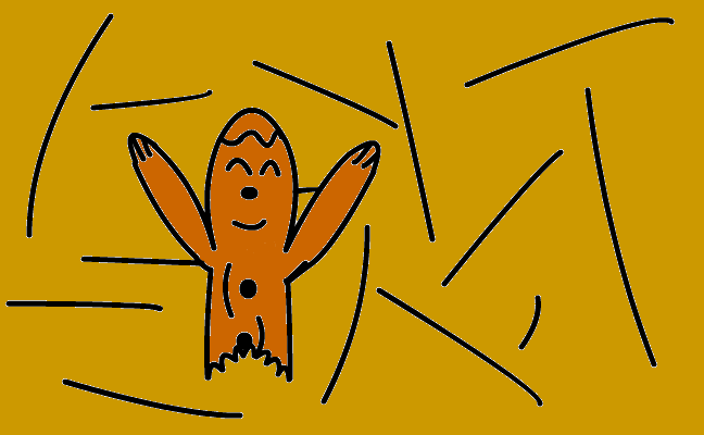 Halv Pepparkaka