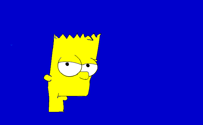 Dålig Bart Simson