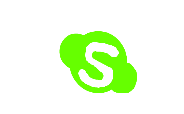 skype logo online