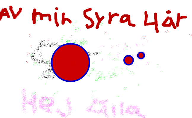 min syra hälsar HEHE