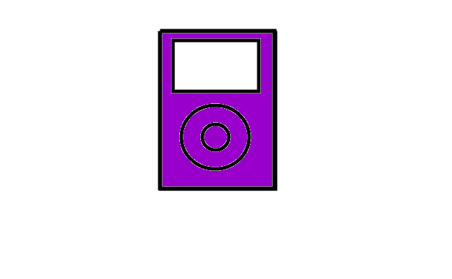 purple ipod