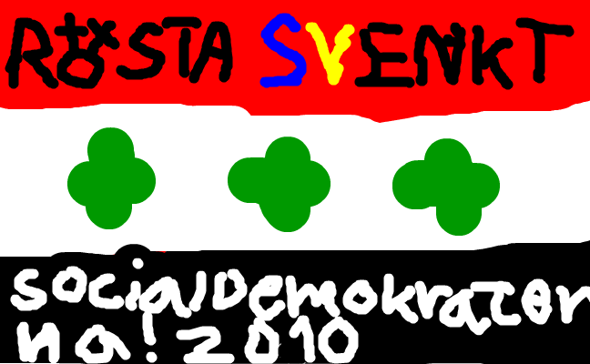 rösta rött