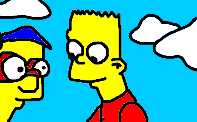 Bart & Milhouse