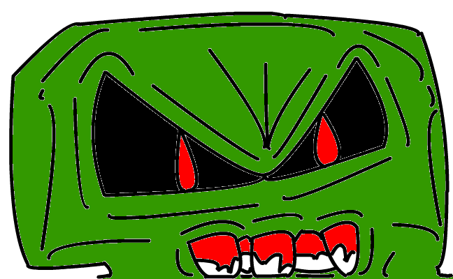 cp Alien med ketchup