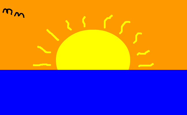 Sol ned gång