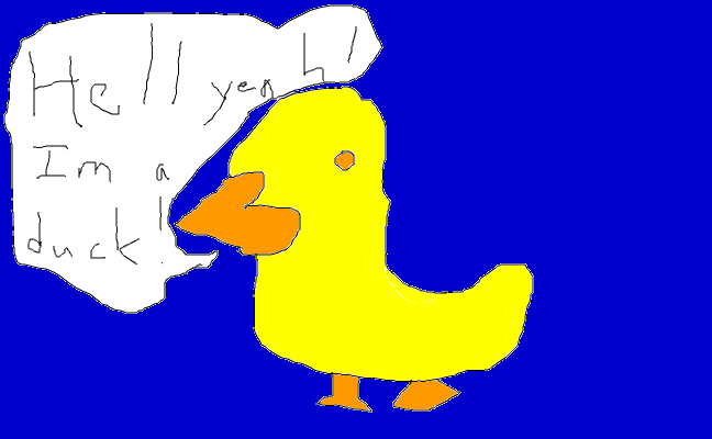 Bad Ass duck