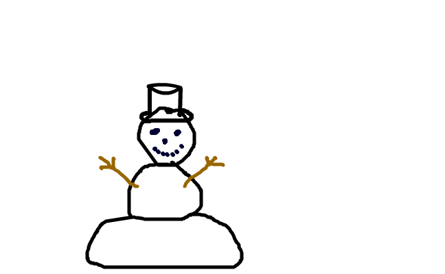 snögubbe