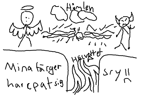 helvettet och himlen