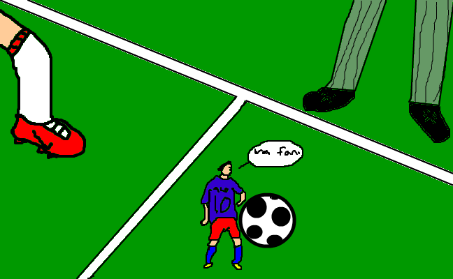 Fotboll...