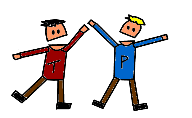 T P
