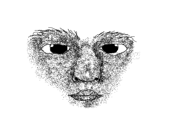 Just a face