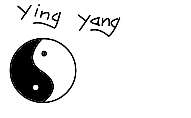 ying yang!!