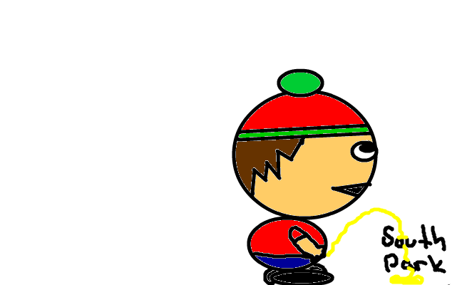 We pee on southpark