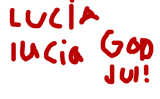 lucia god jul!