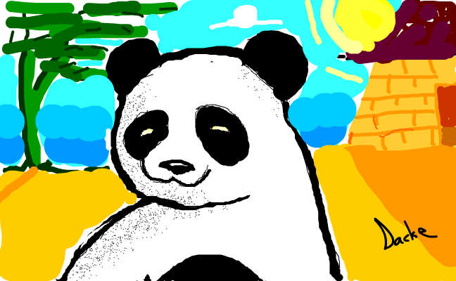 panda by my bro