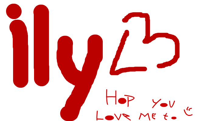 Ily<3 h,y,l,m,t