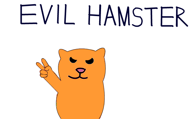 evil hamster