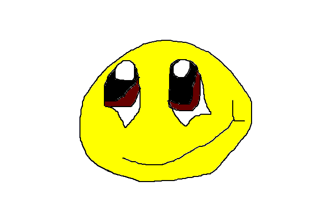 Gullig smiley