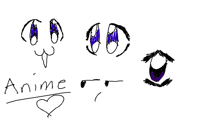 anime eyes