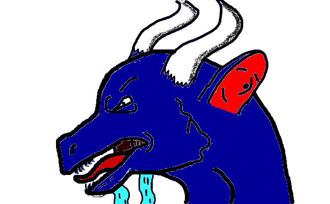 blue dragon