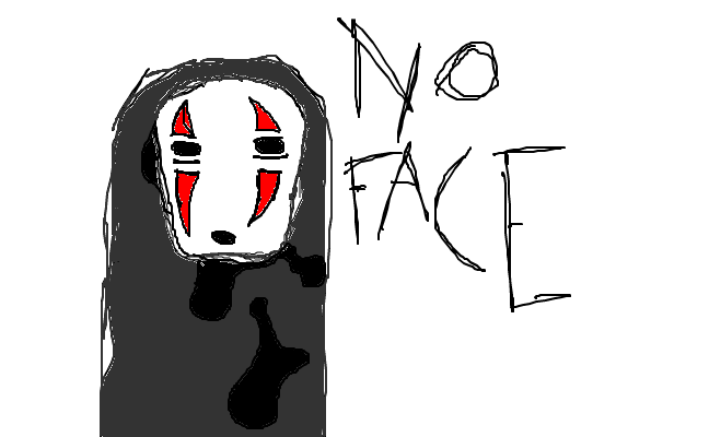 no face
