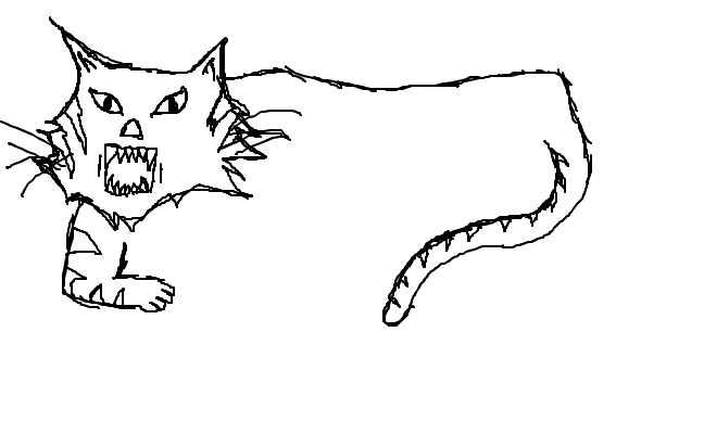 tiger/katt inte klar