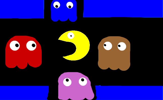 Pacman i knipa