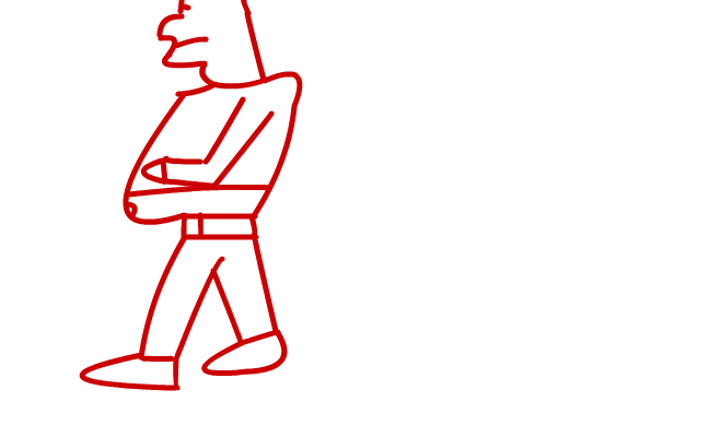 ledsen gubbe