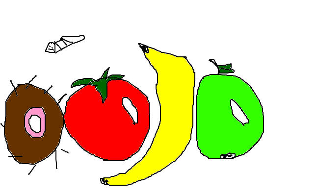 frukt och hårig