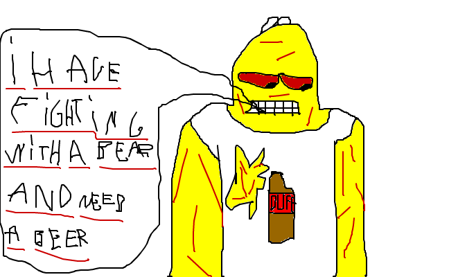homer has fighting