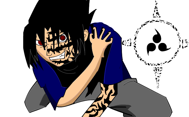 Cursed Seal, Sasuke