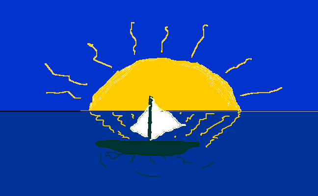 En fin solned gång
