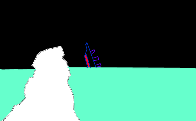 titanic sjunker