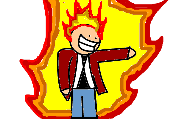 dad's burn