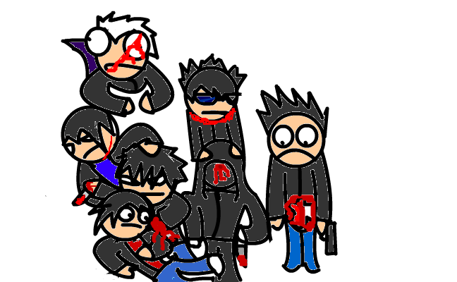 the black