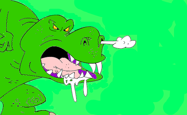 nån slags dinosaurie