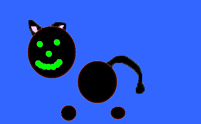 black cat
