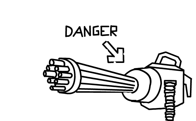 Dangerus gun!