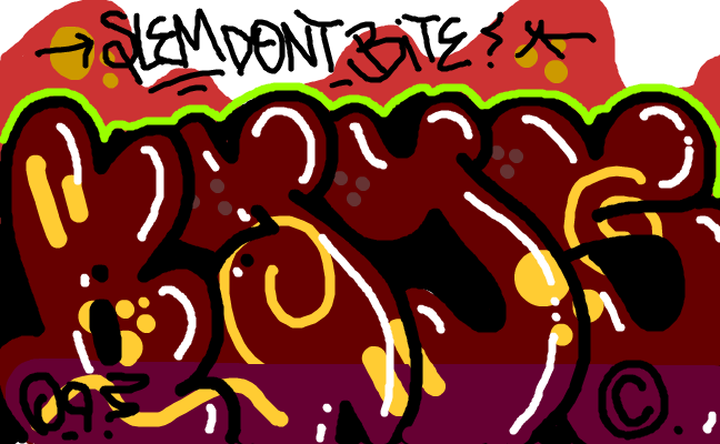 bajs slem dont bite.