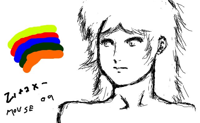 Rainbow girl