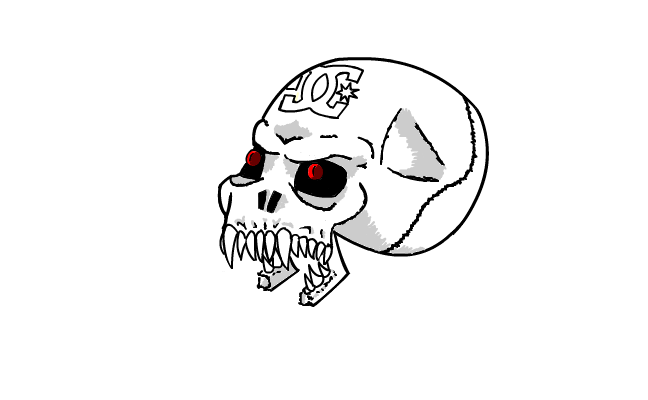 Skeleton DC färg