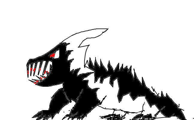 Dark wolf
