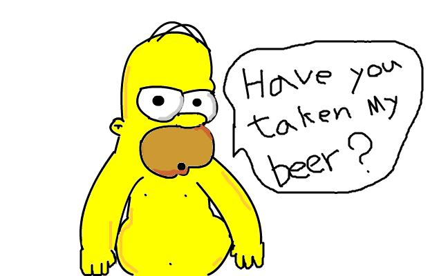 Homer simpson!!!